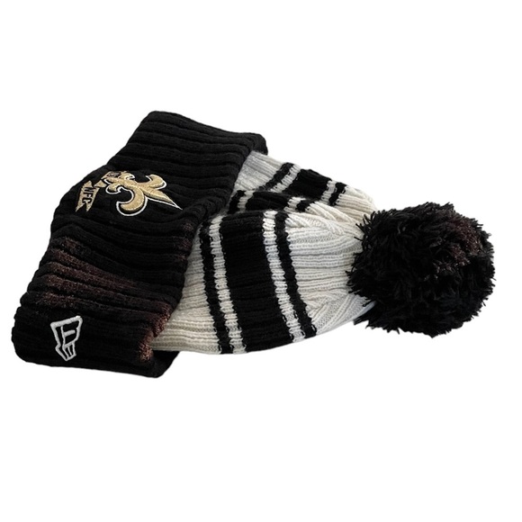 New Era NFL New Orleans Saints NFL Winter Beanie Hat NWOT - Picture 5 of 11